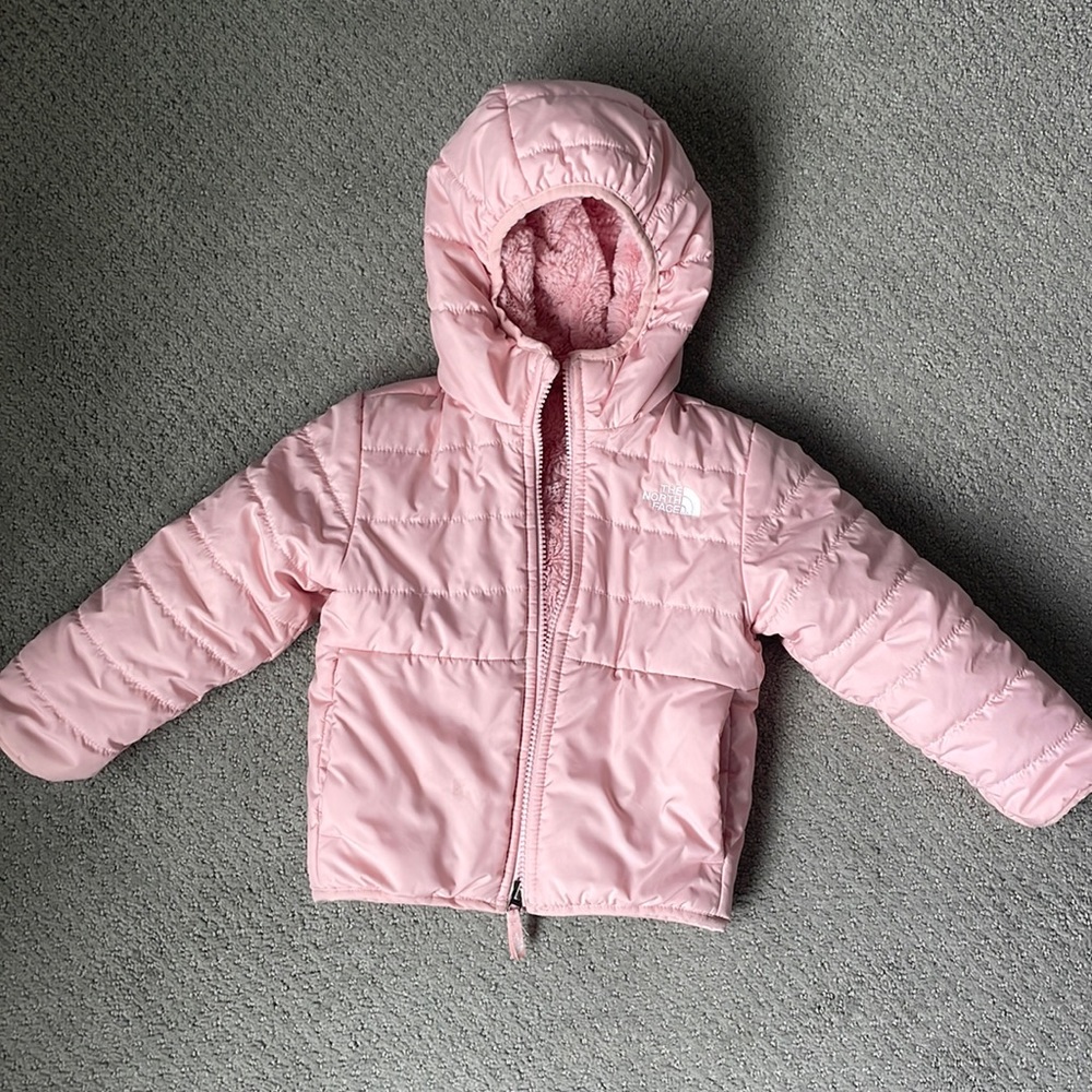 North face Reversible Fleece and Puffer Jacket - Size 2T